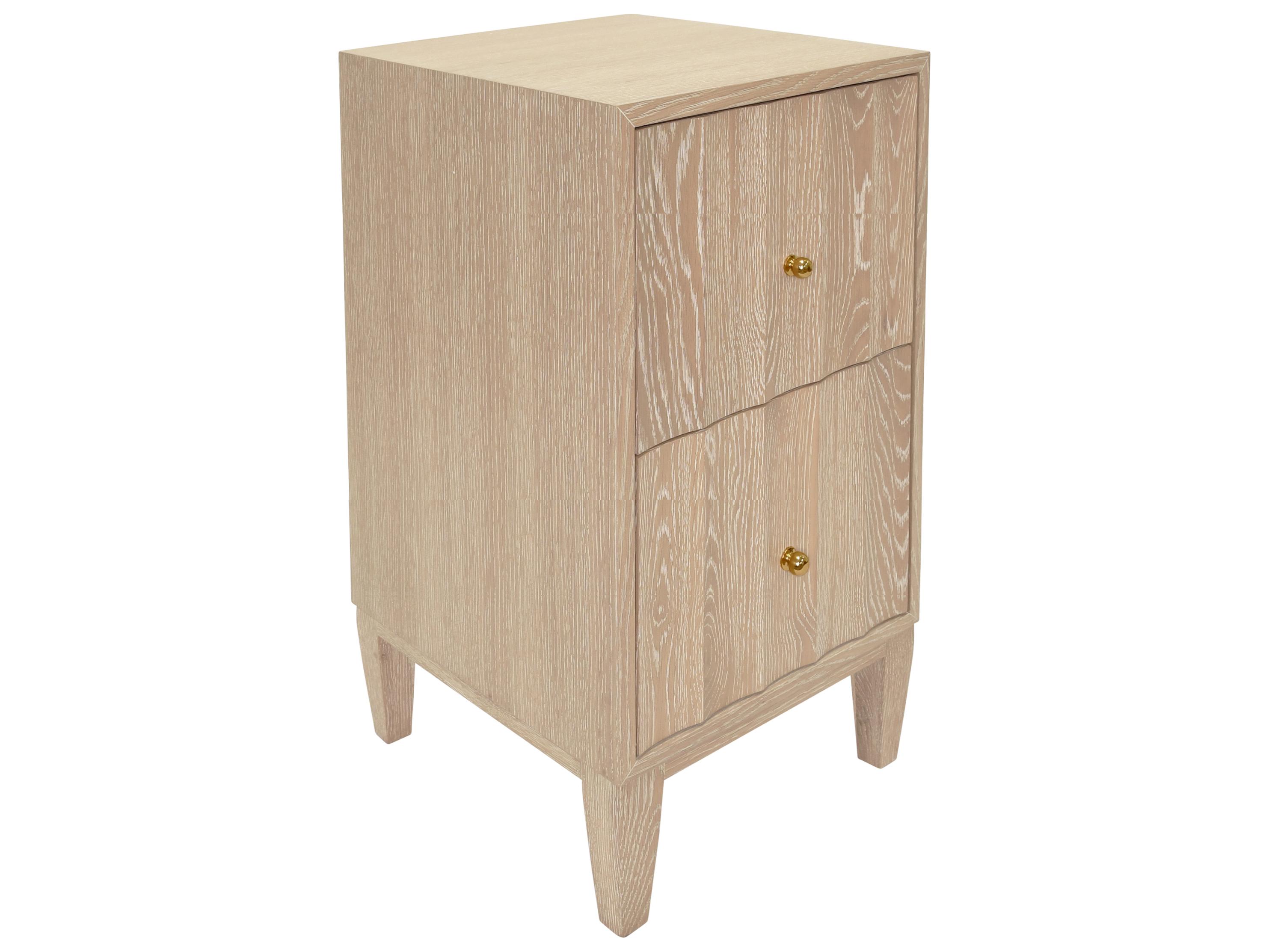 Worlds Away Rectangular Wood End Table