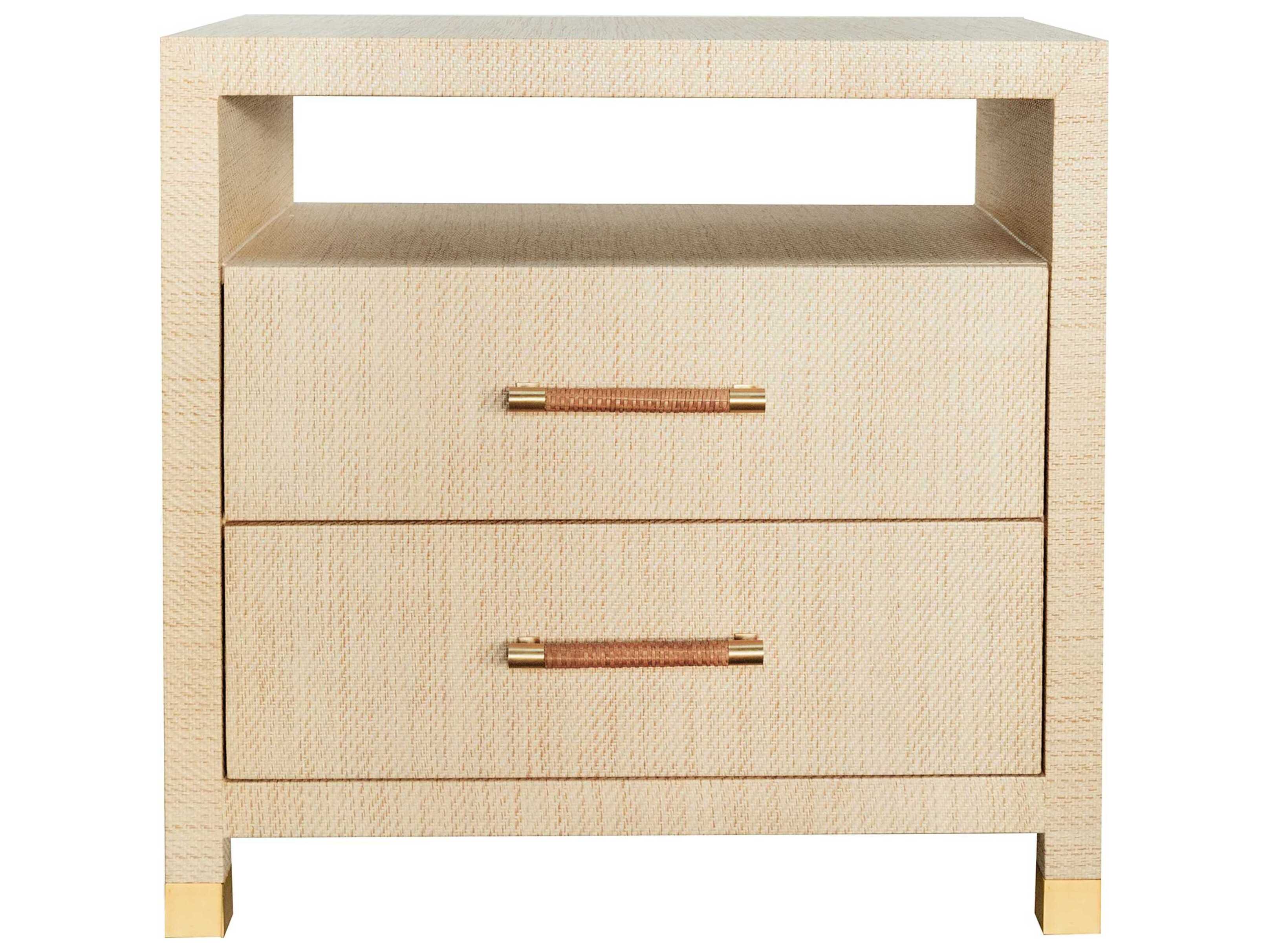 Worlds Away 2-Drawers Nightstand