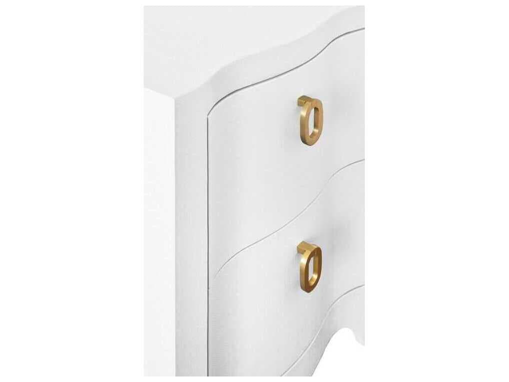 Worlds Away Rectangular Wood End Table