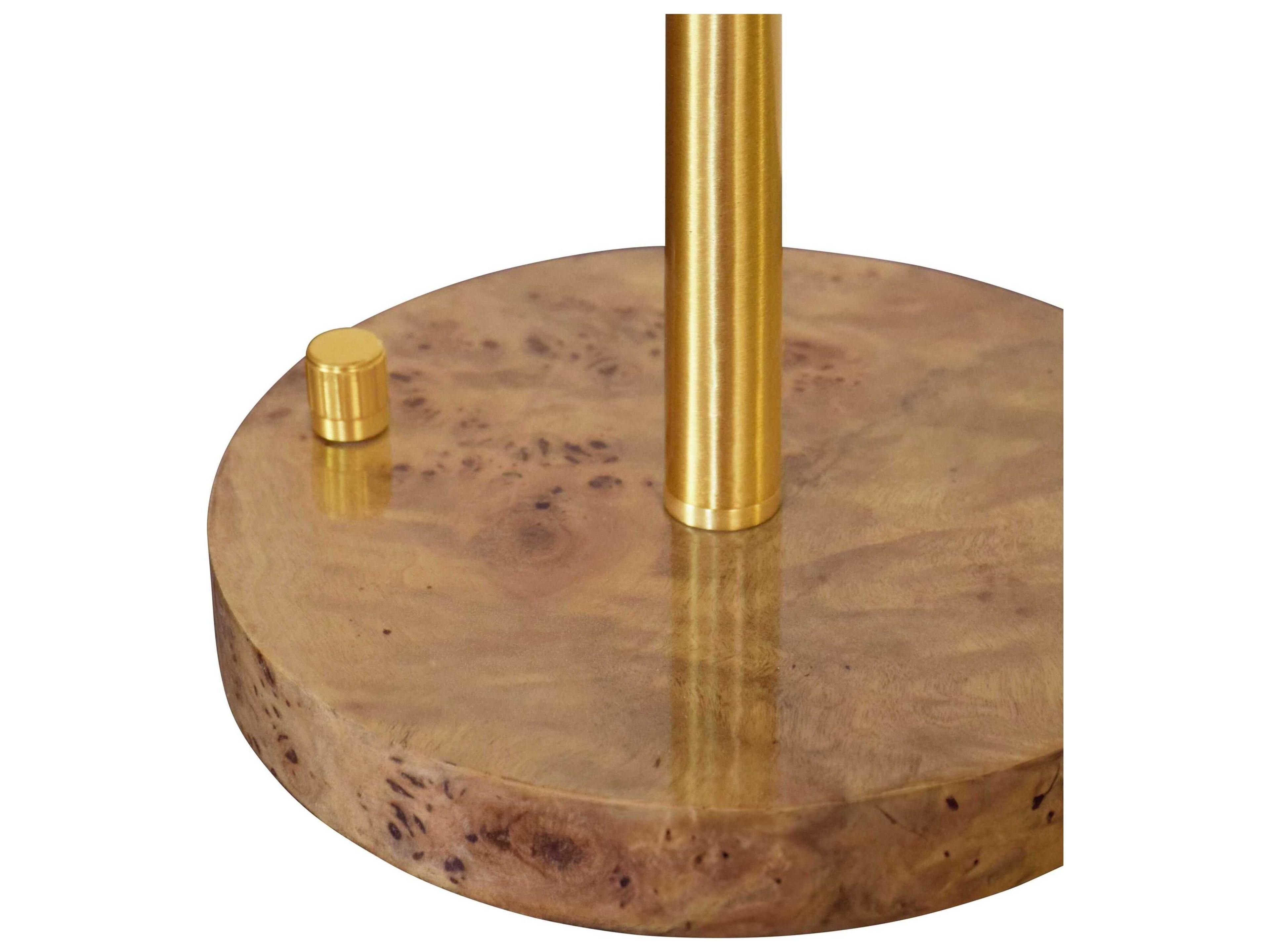 Worlds Away Brass Table Lamp