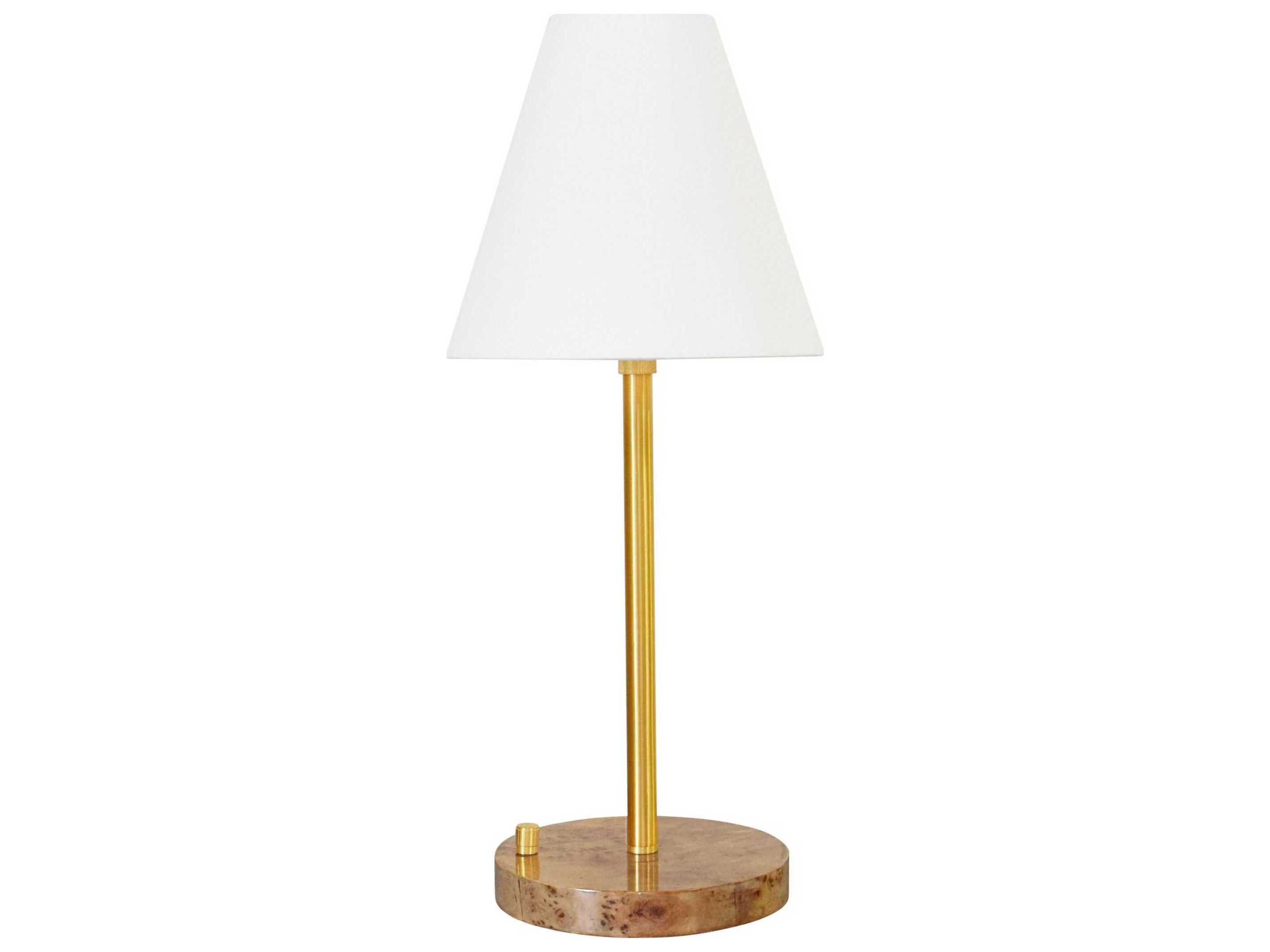 Worlds Away Brass Table Lamp