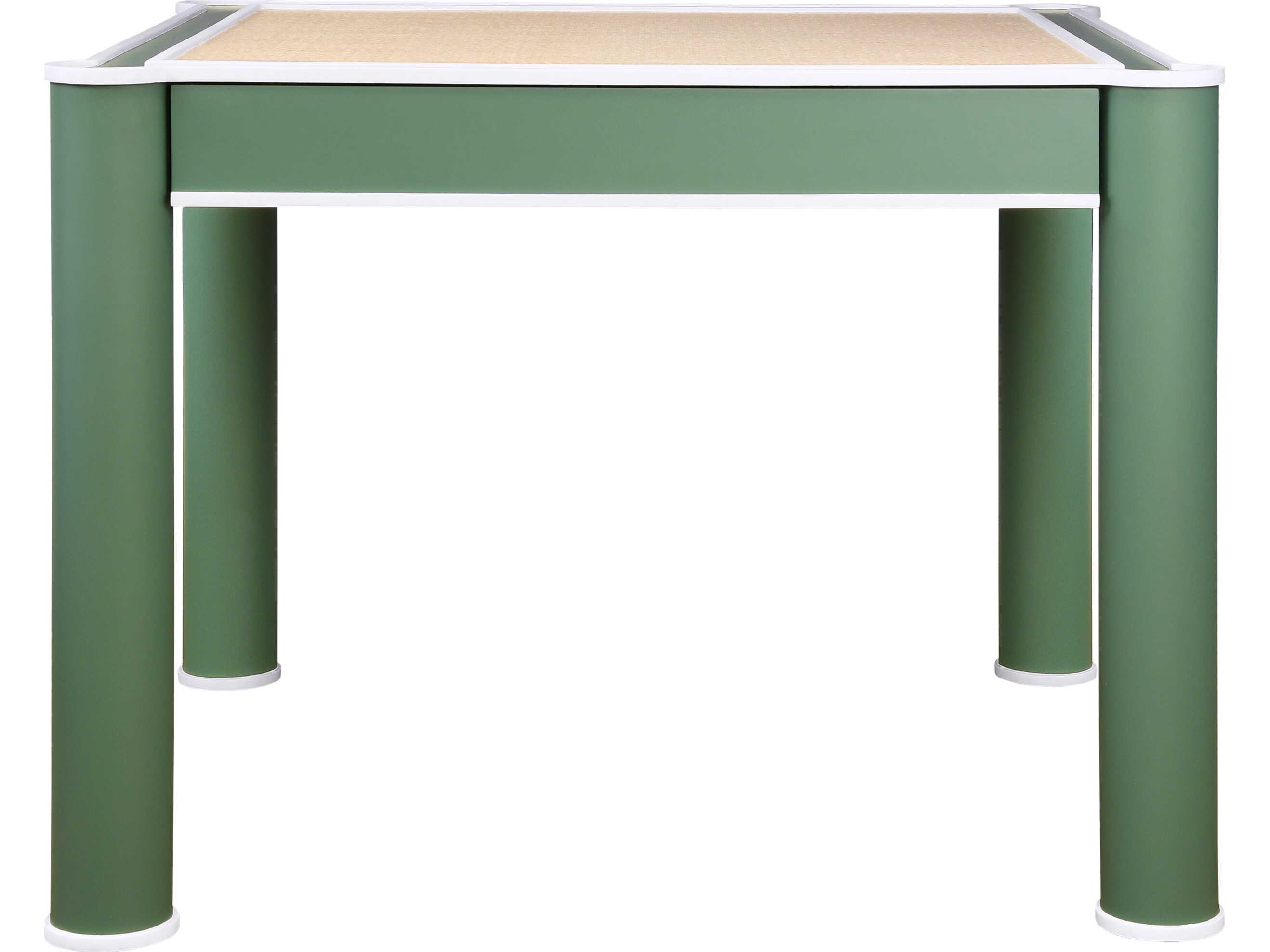 Worlds Away Jackie Solid Wood Green Dining Table