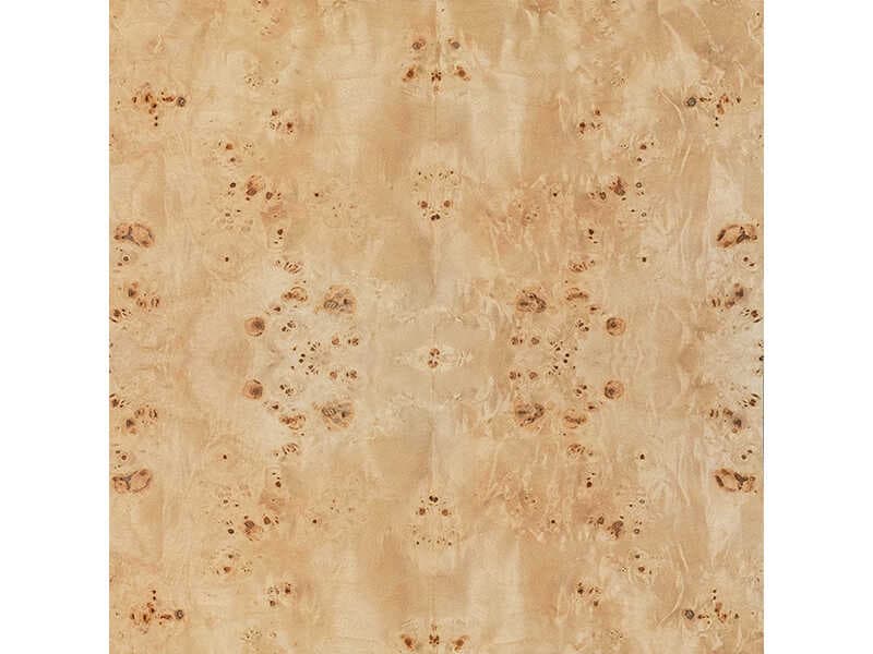 Worlds Away Kerry Burlwood Brown Dining Table