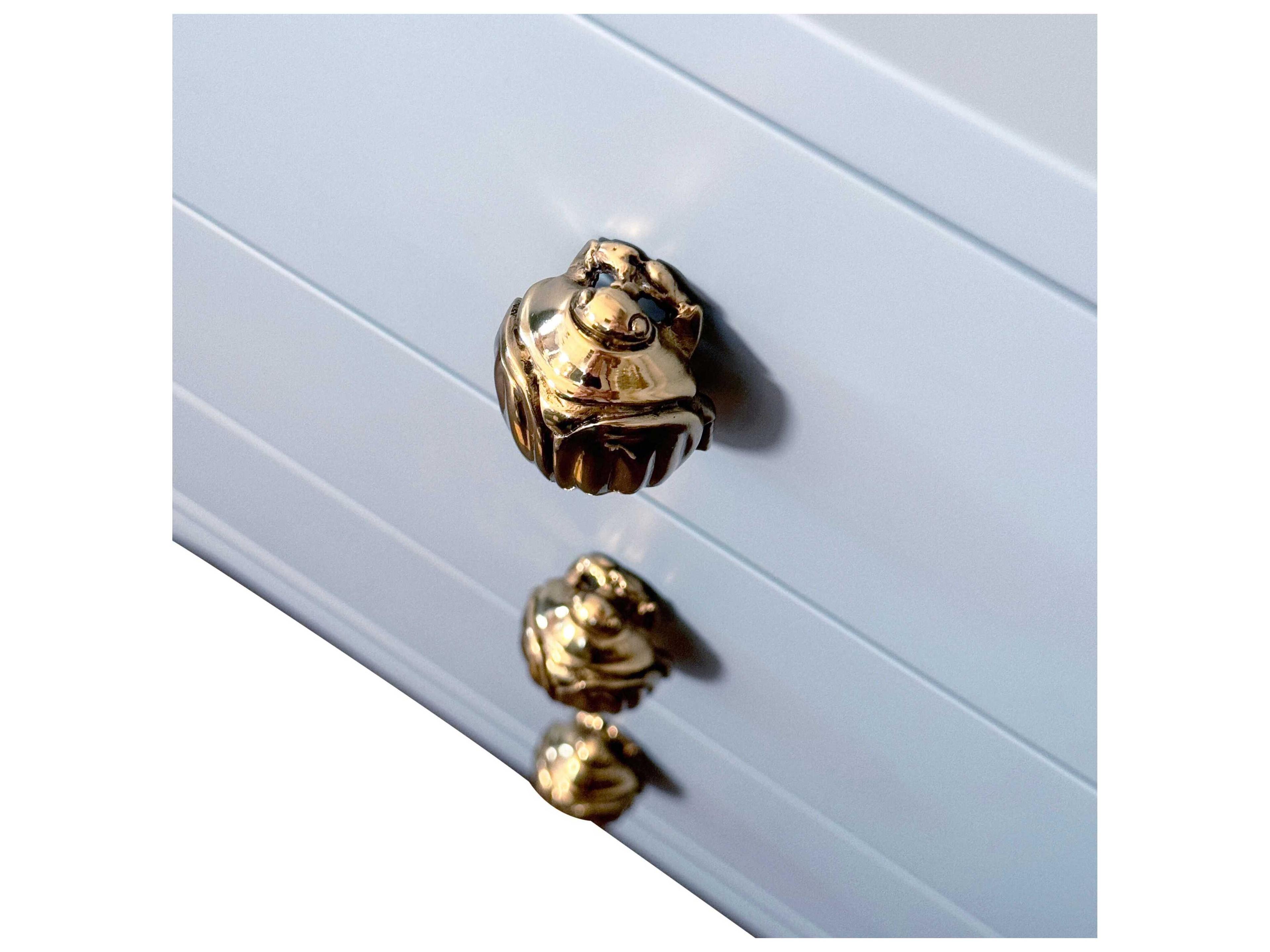 Worlds Away 6-Drawers Blue Double Dresser