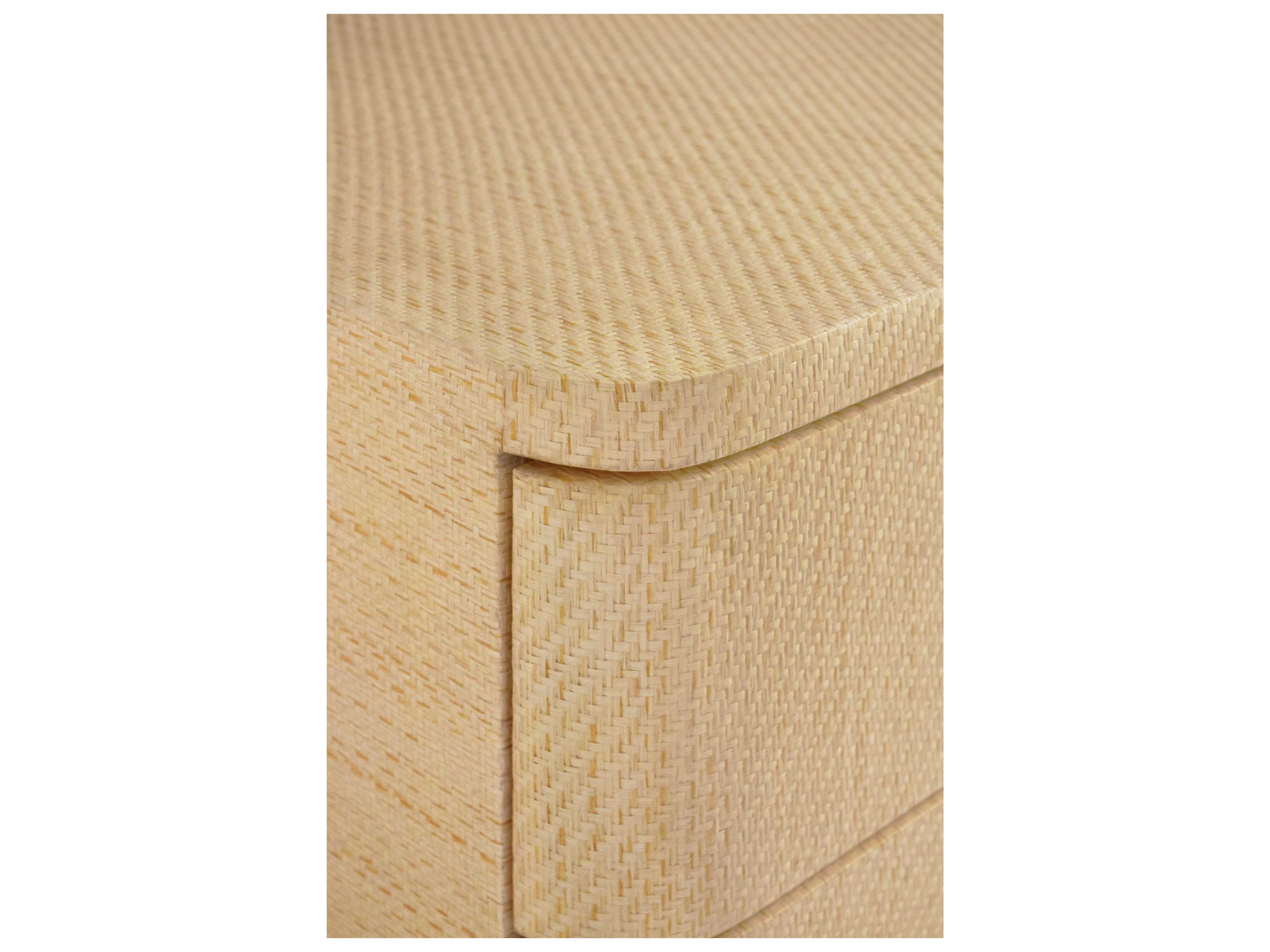 Worlds Away 6-Drawers Brown Double Dresser