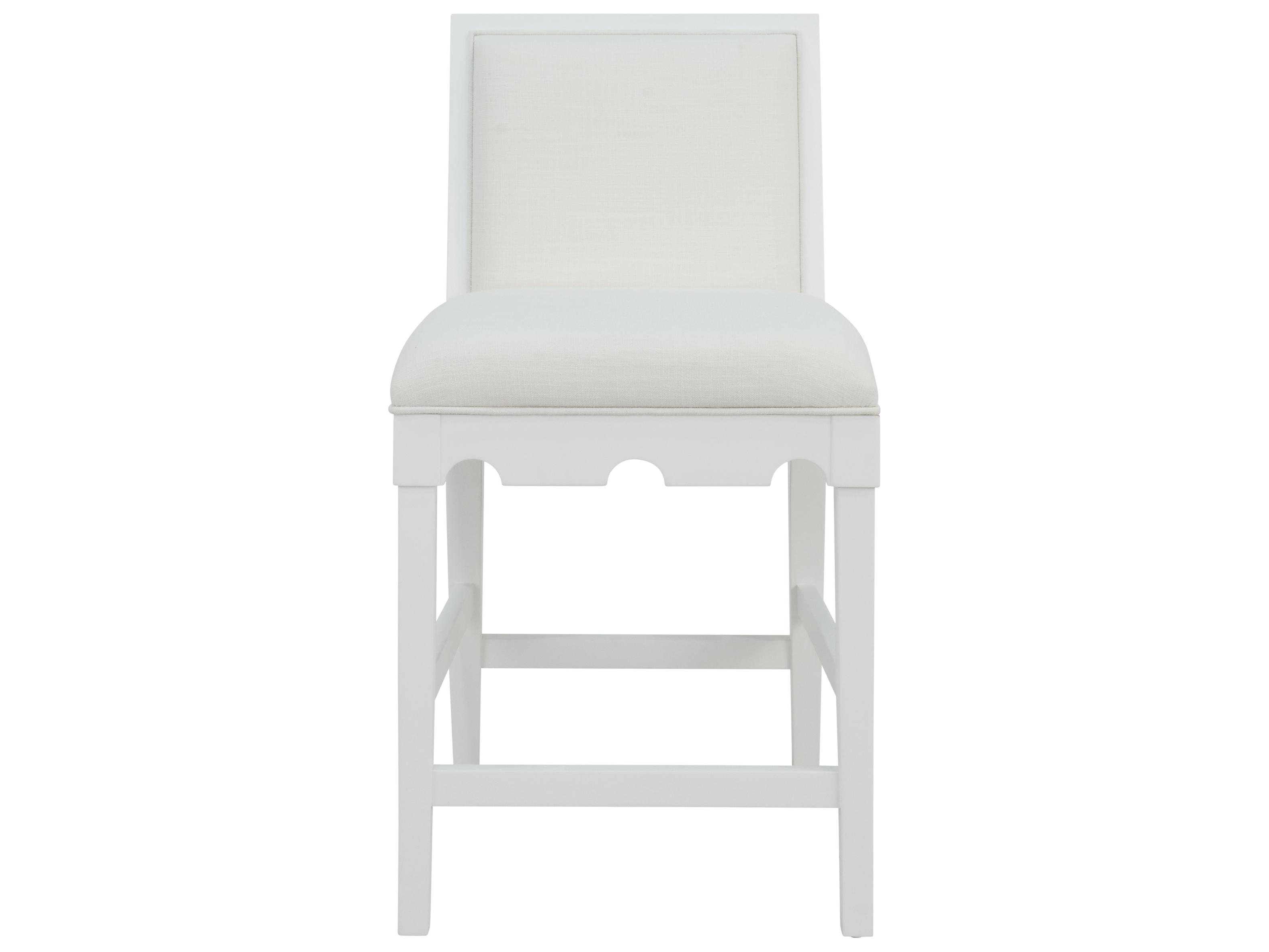 Worlds Away Upholstered Counter Stool