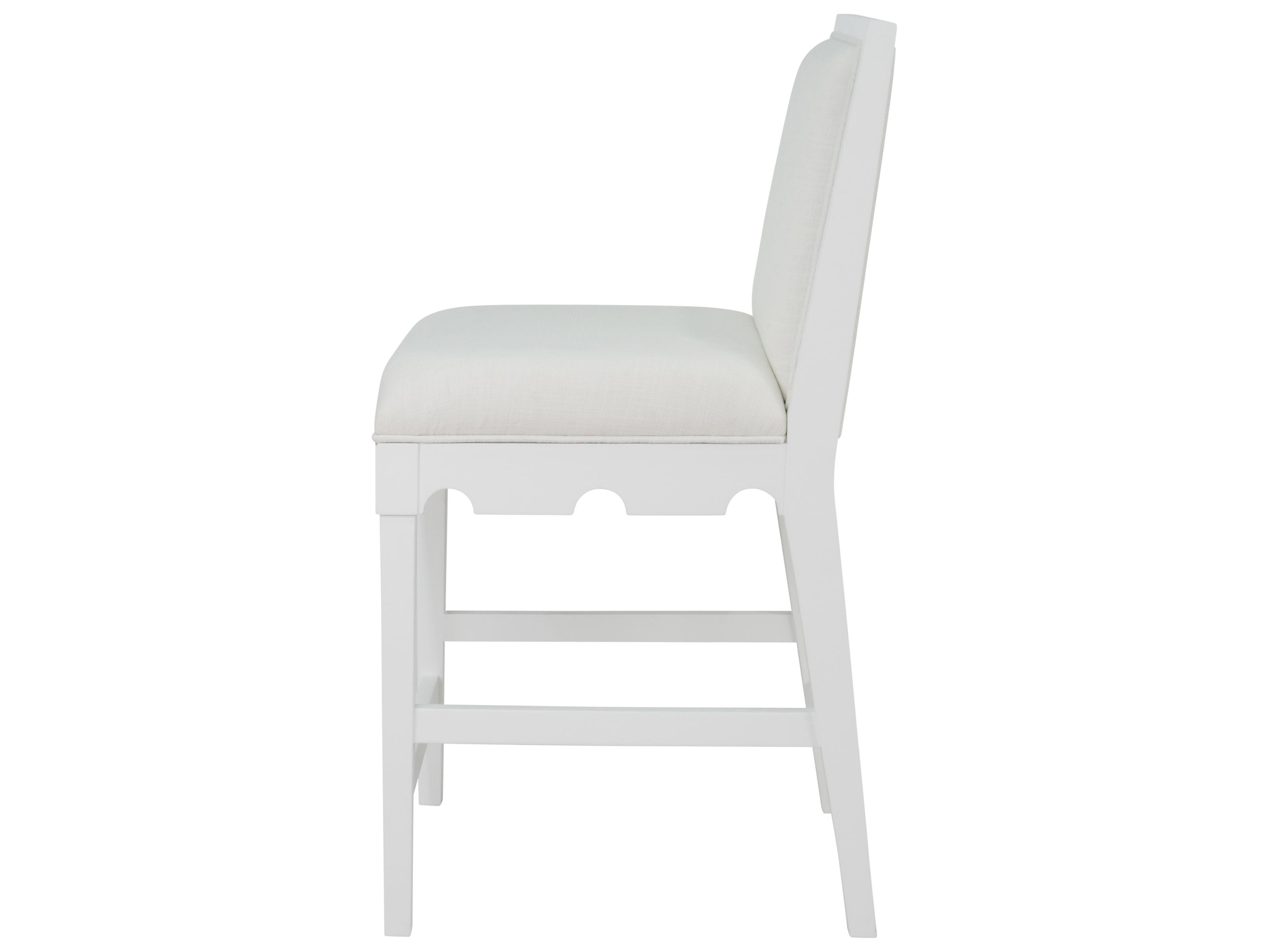 Worlds Away Upholstered Counter Stool