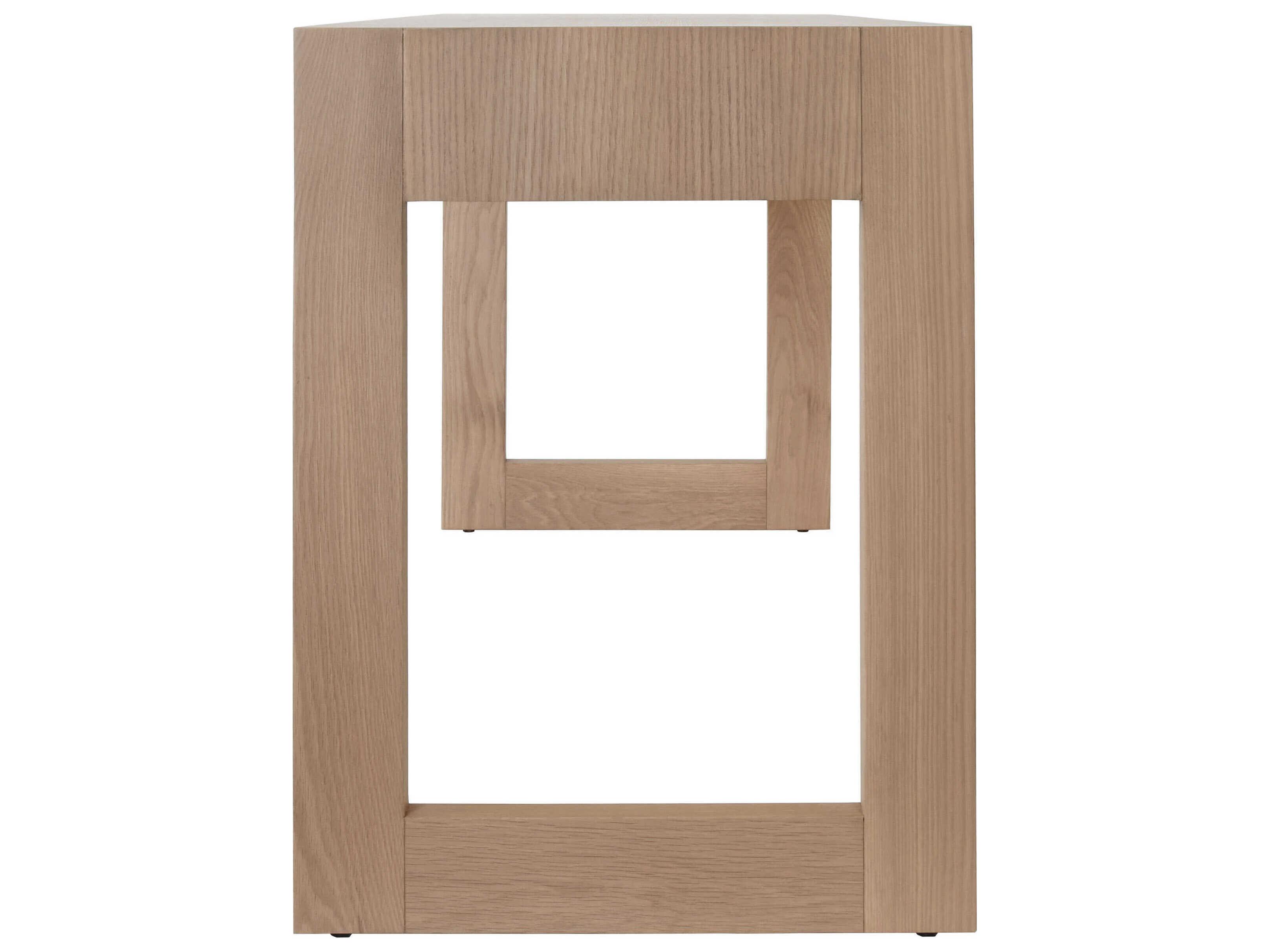 Worlds Away Natural Oak Wood Secretary Desk