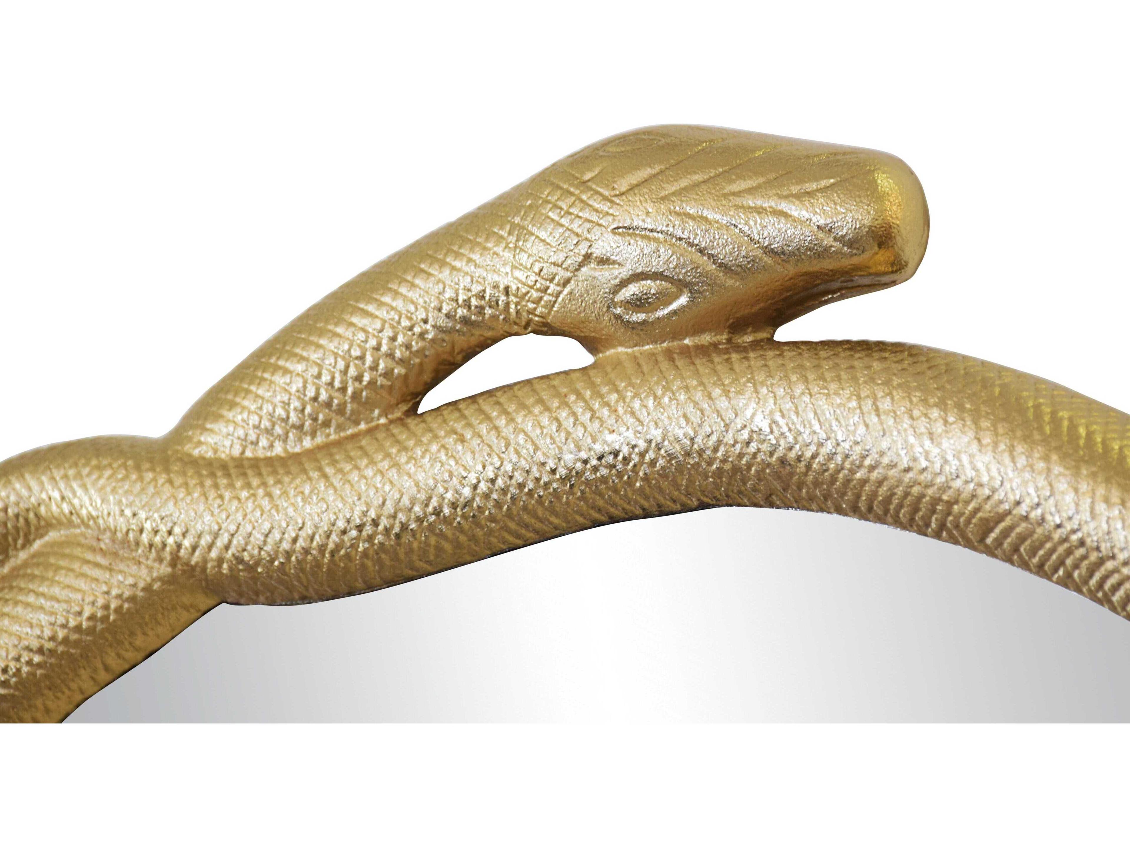 Worlds Away Antique Mirror Round