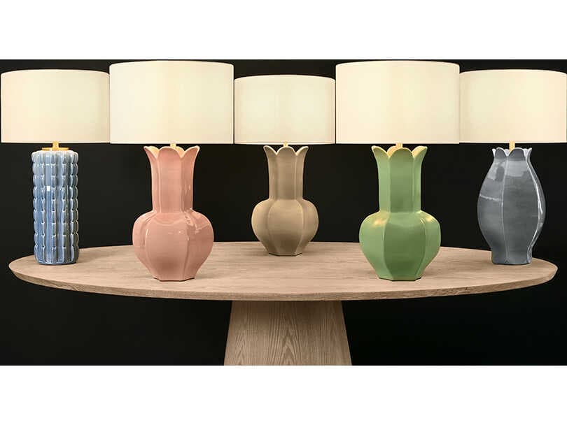 Worlds Away Lyla ink Traditional Buffet Lamp