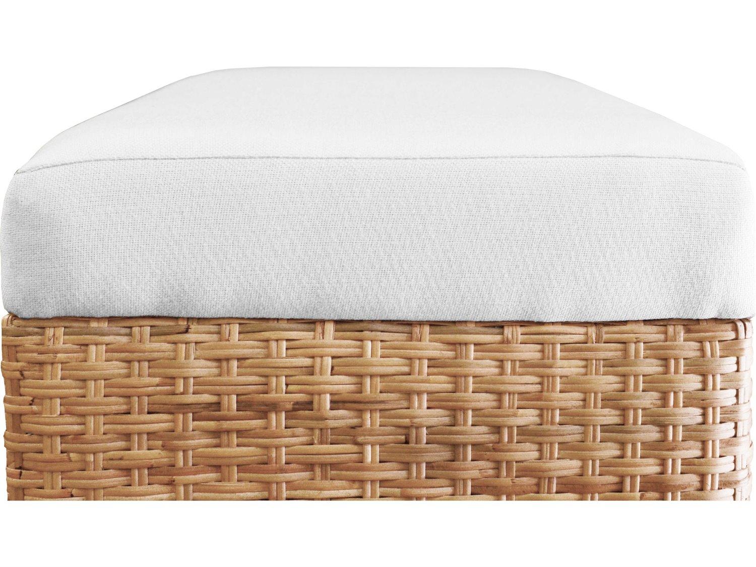 World Away Woven Water Hyacinth Bench