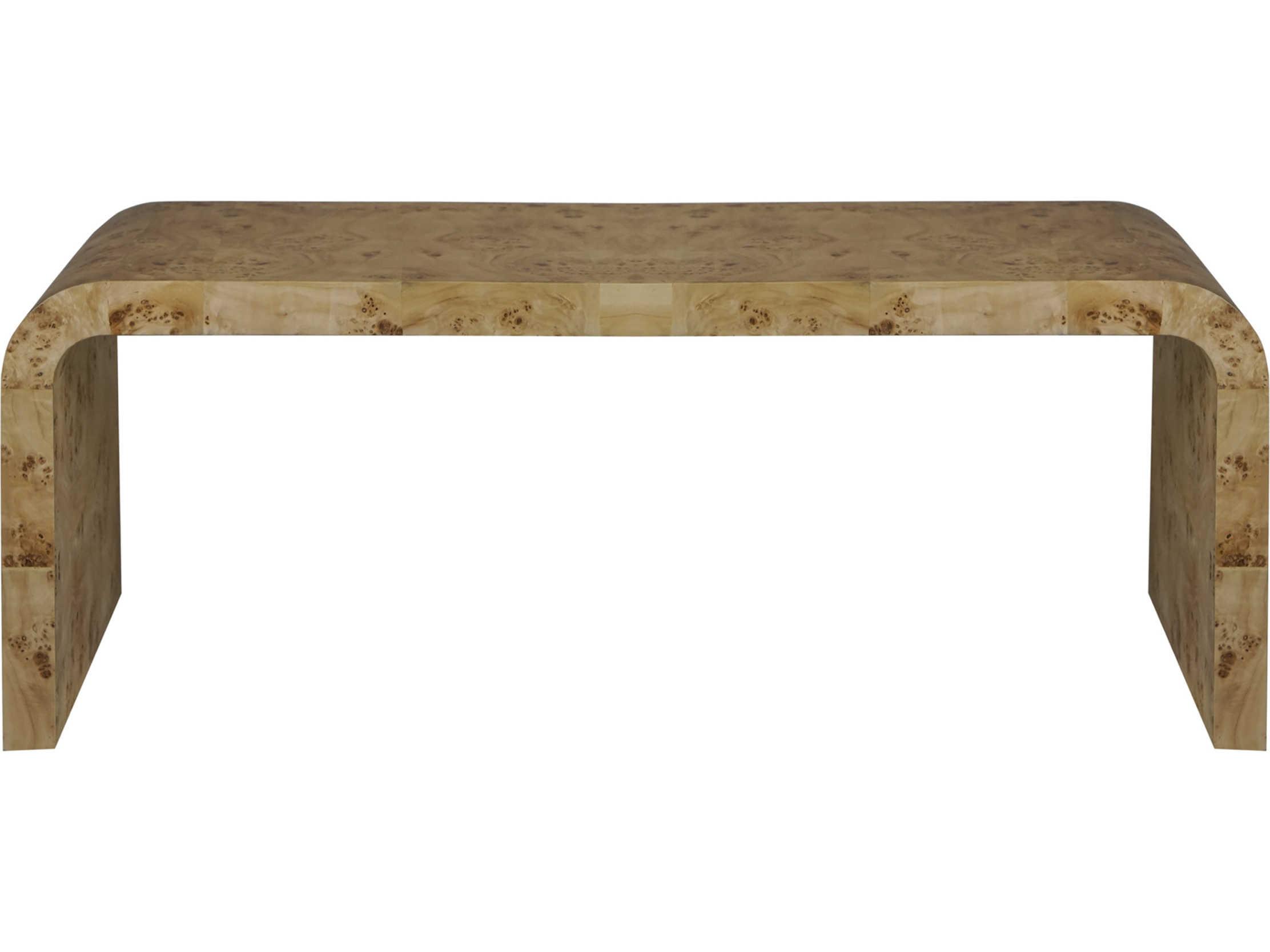 Worlds Away Rectangular Wood Coffee Table
