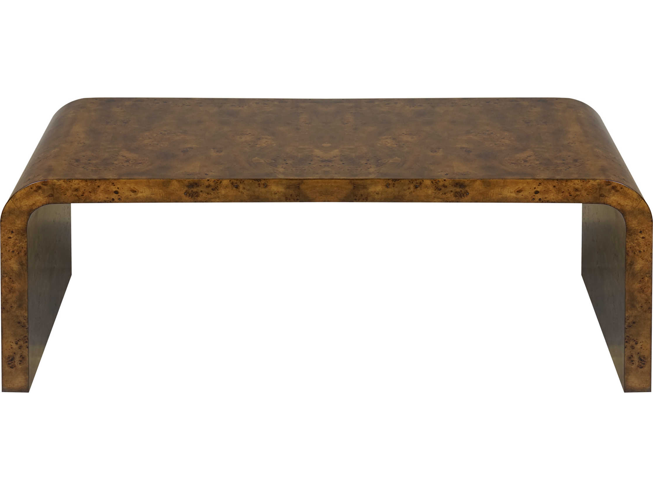 Worlds Away Rectangular Wood Coffee Table