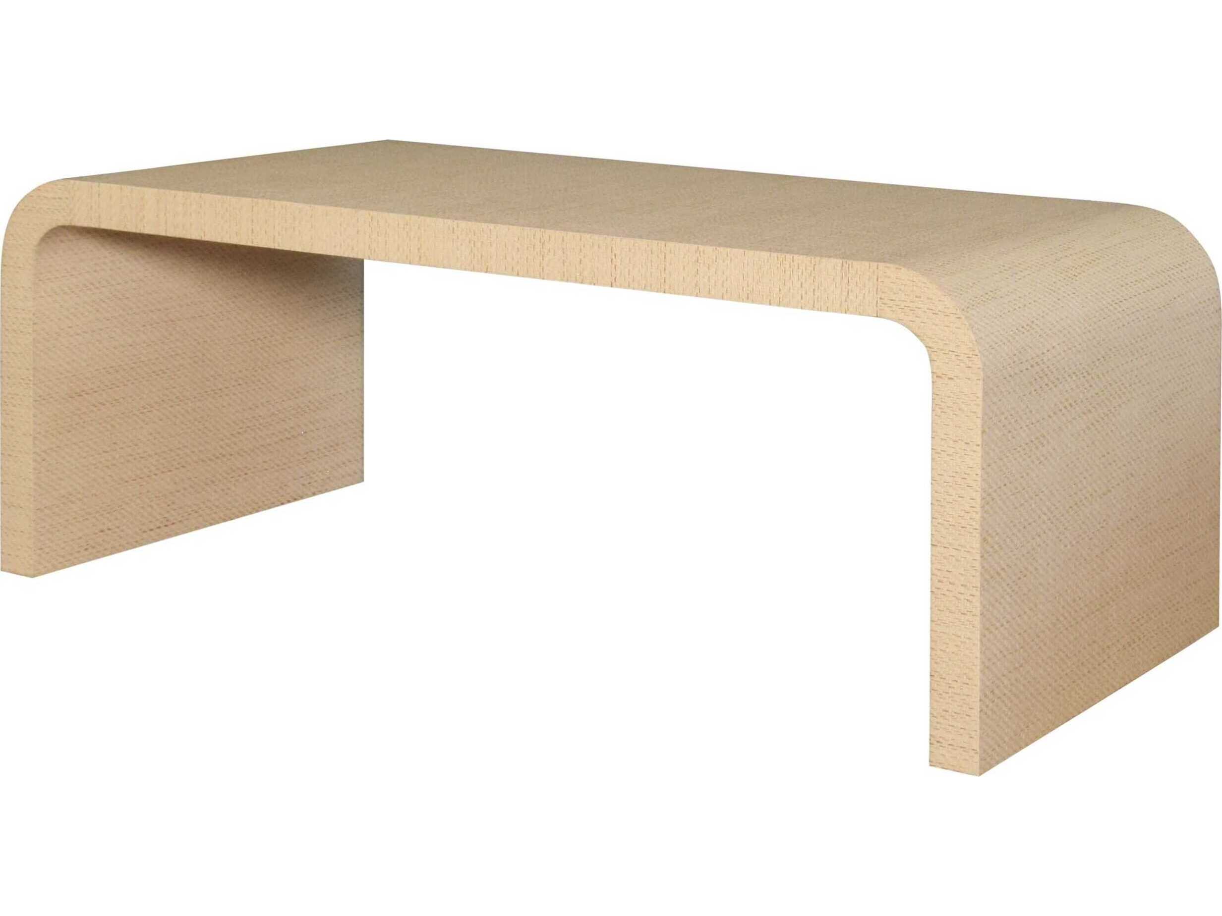 Worlds Away Rectangular Wood Coffee Table