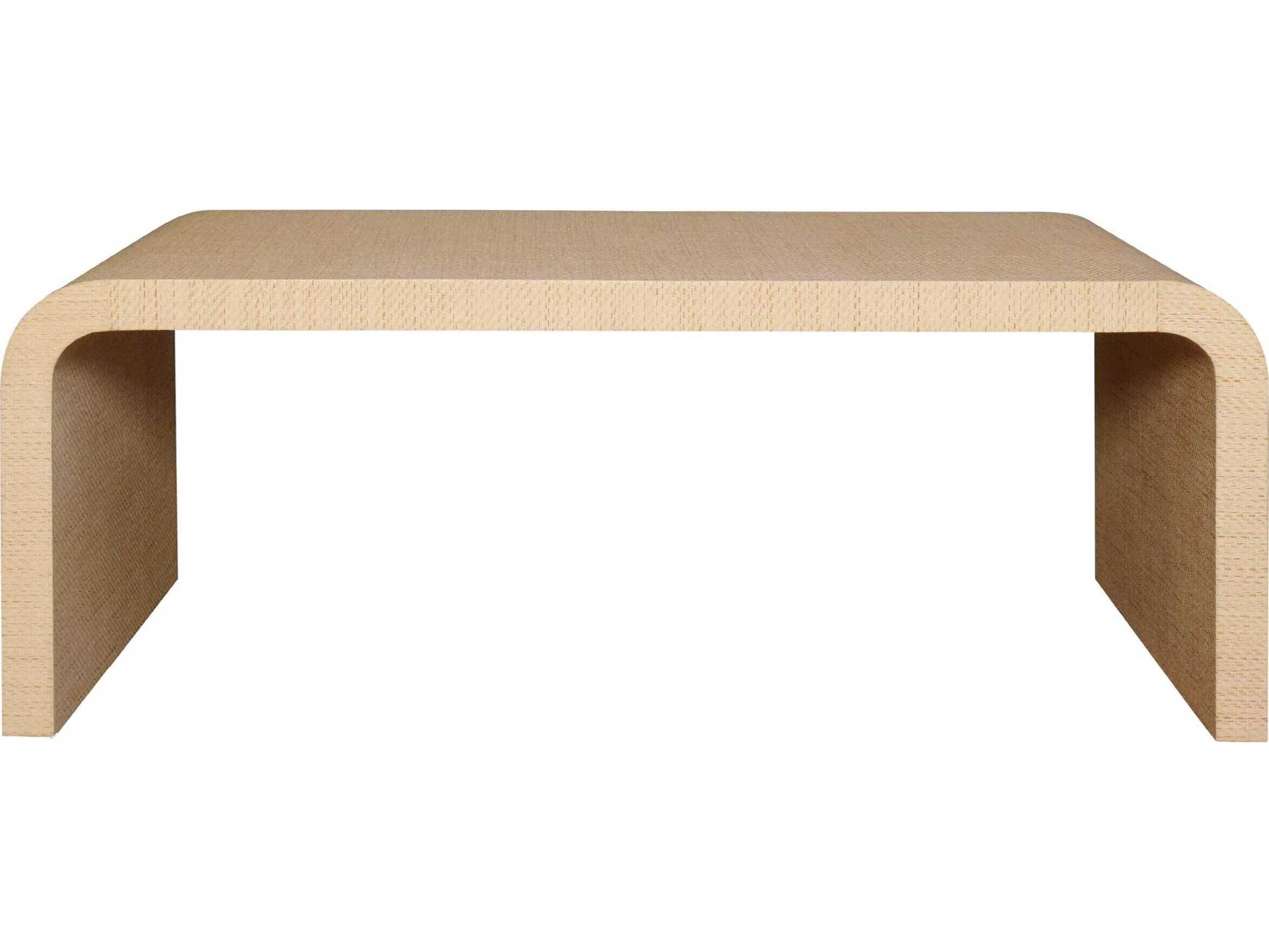 Worlds Away Rectangular Wood Coffee Table