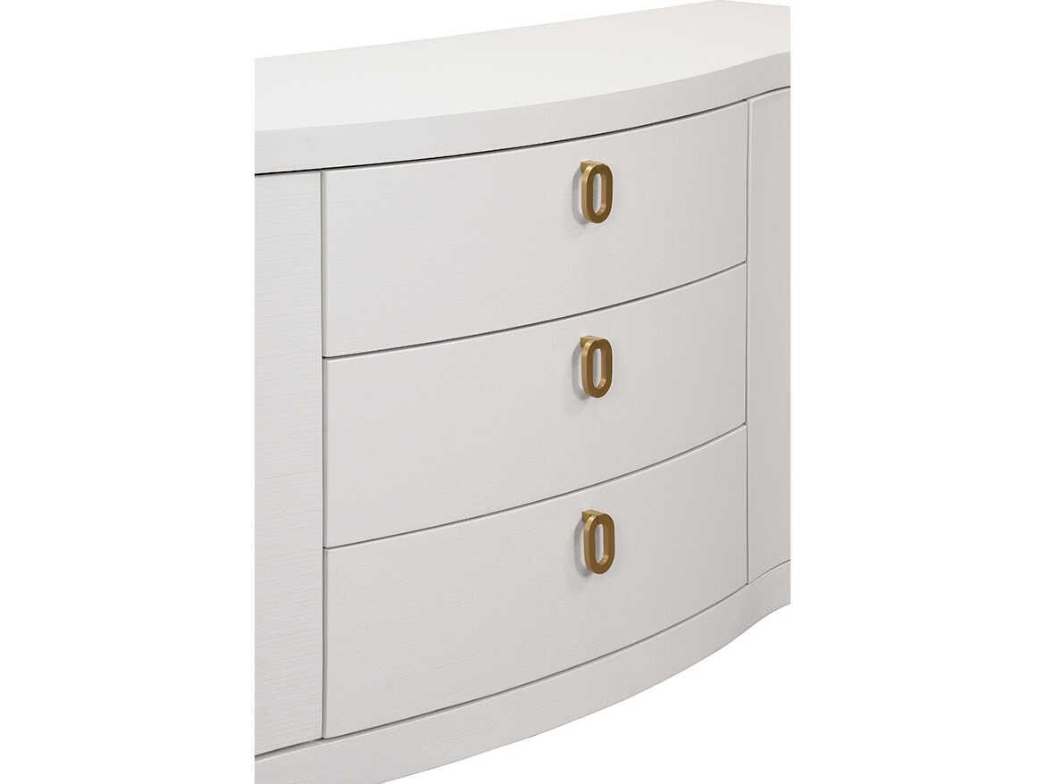 Worlds Away 72" Paulina Solid Wood Brown Sideboard