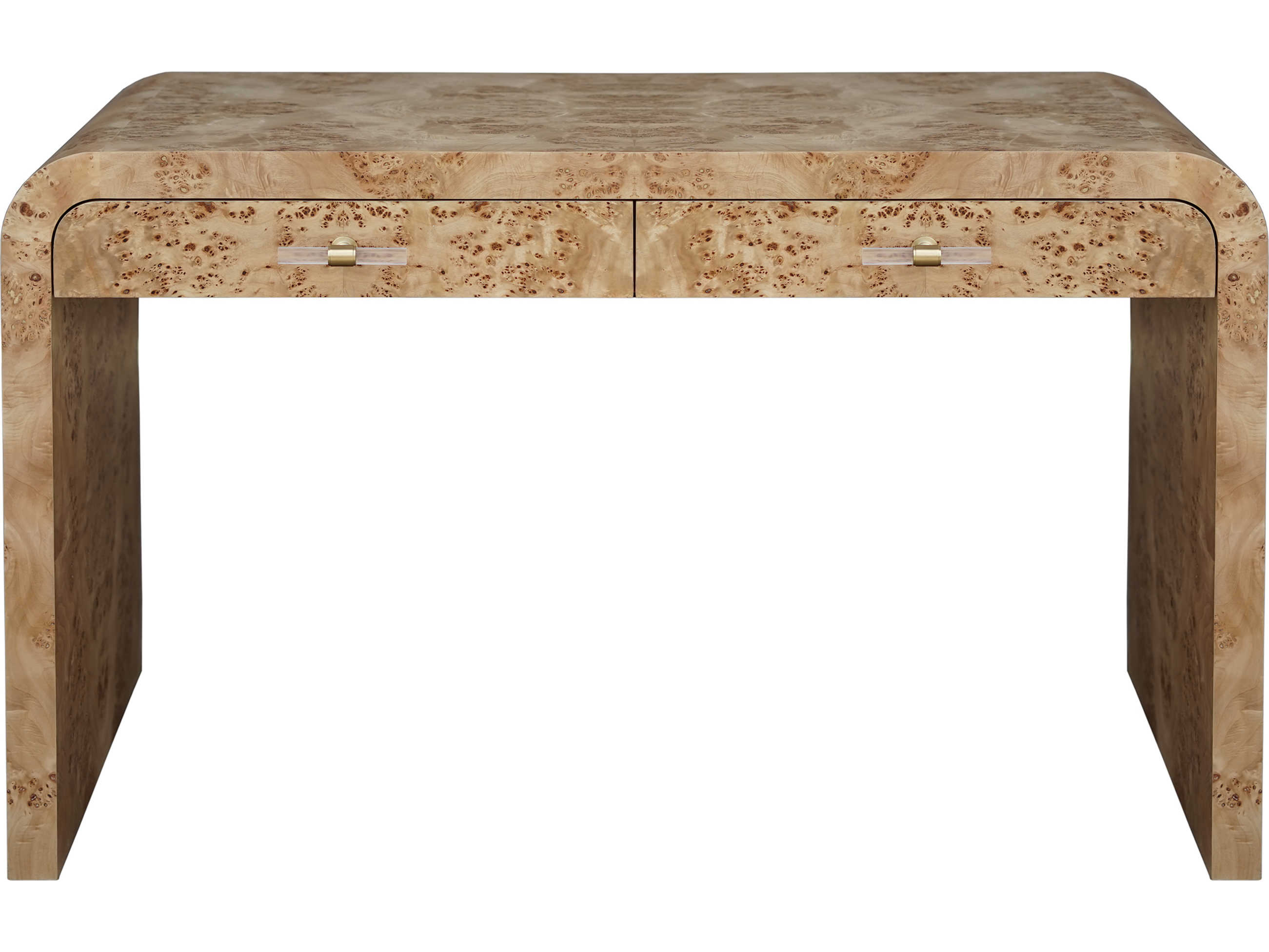 Worlds Away Brown Secretary Desk