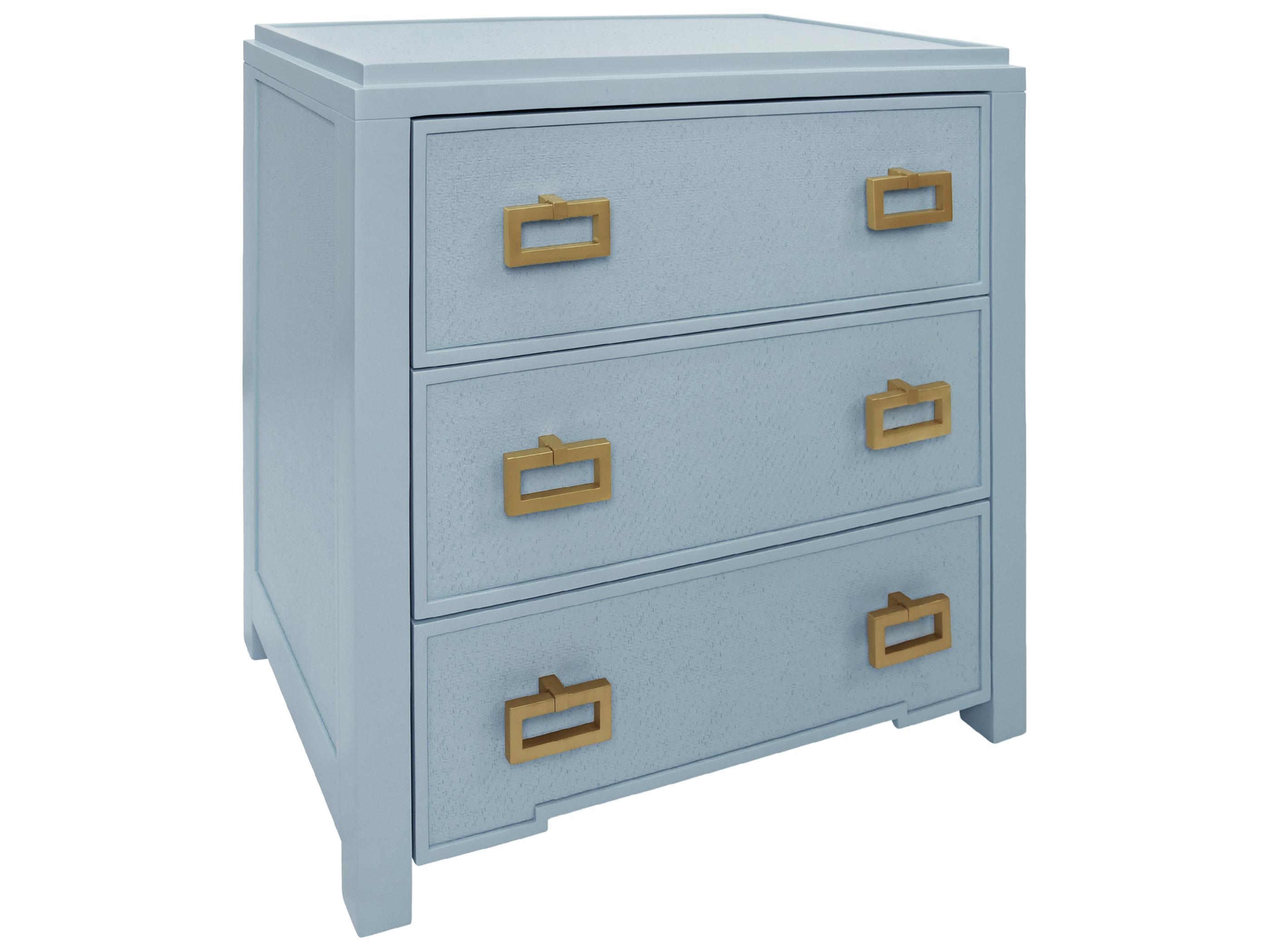 Worlds Away Rectangular Wood End Table