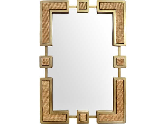 Worlds Away Roro Mirror Wall Rectangular