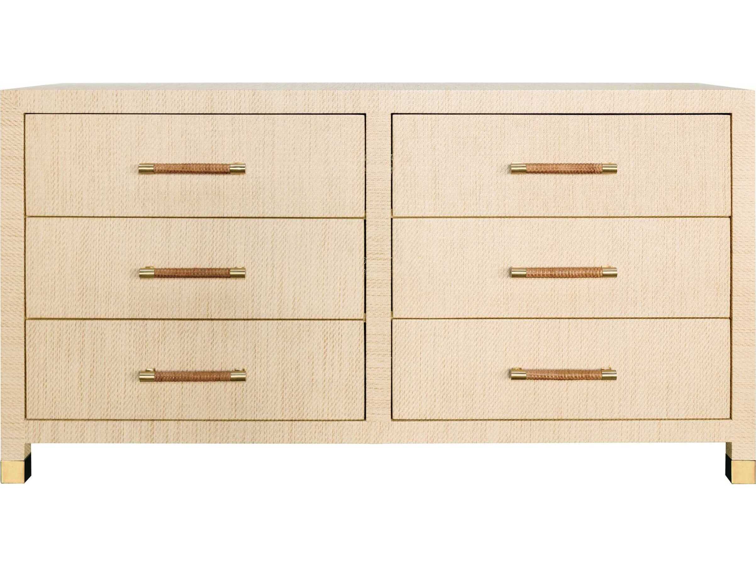Worlds Away 6-Drawers Double Dresser
