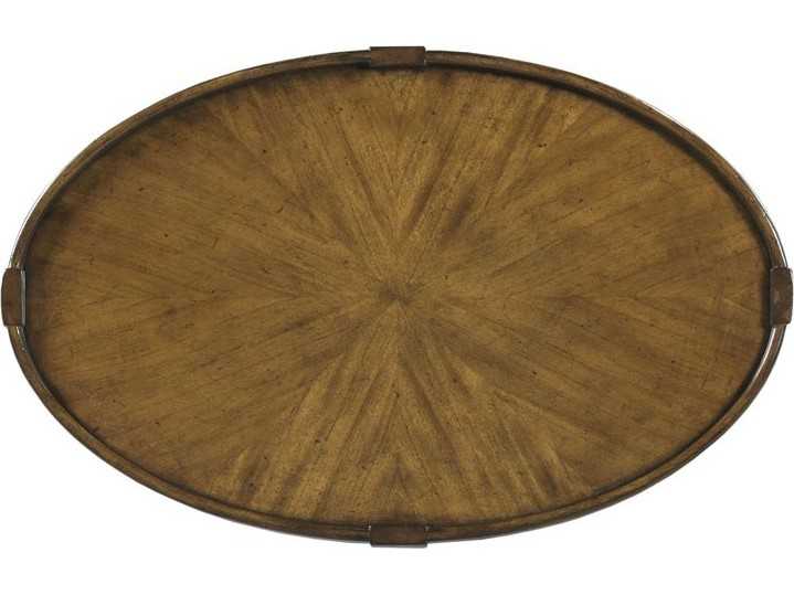 Woodbridge Linwood Oval Hazelnut End Table