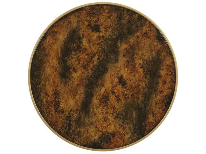 Woodbridge Deanna Round Midnight End Table