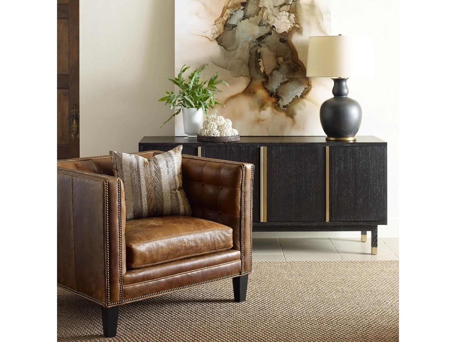 Woodbridge Avalon 70" Solid Wood Slate Sideboard