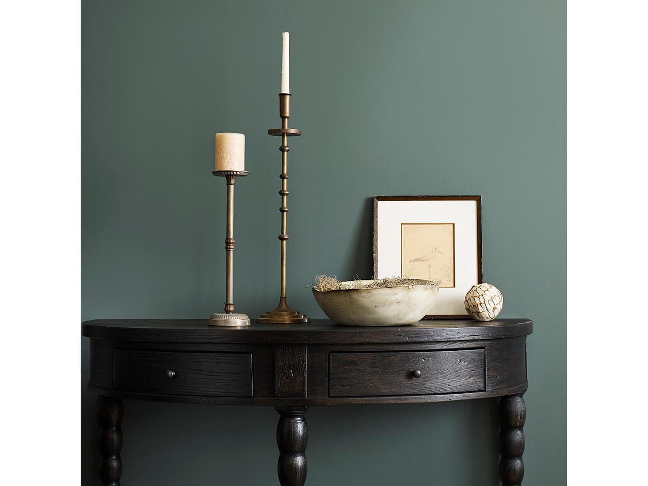 Woodbridge Salutation Demilune Table