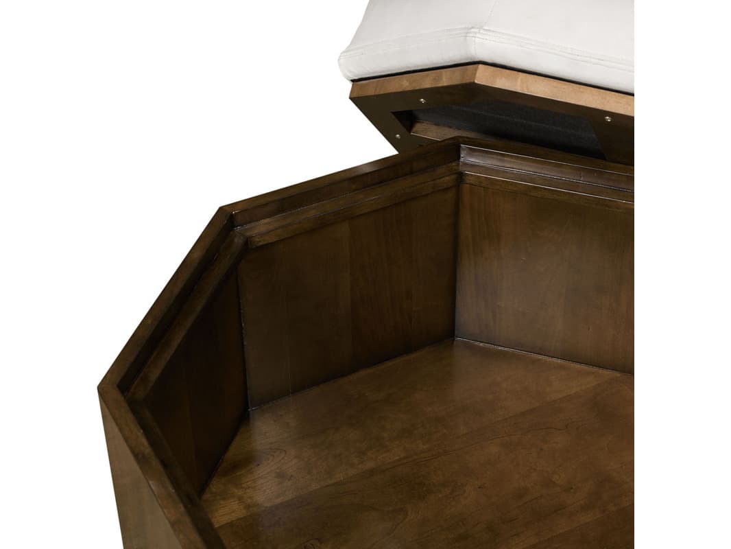 Woodbridge Jewel Bunching Ottoman