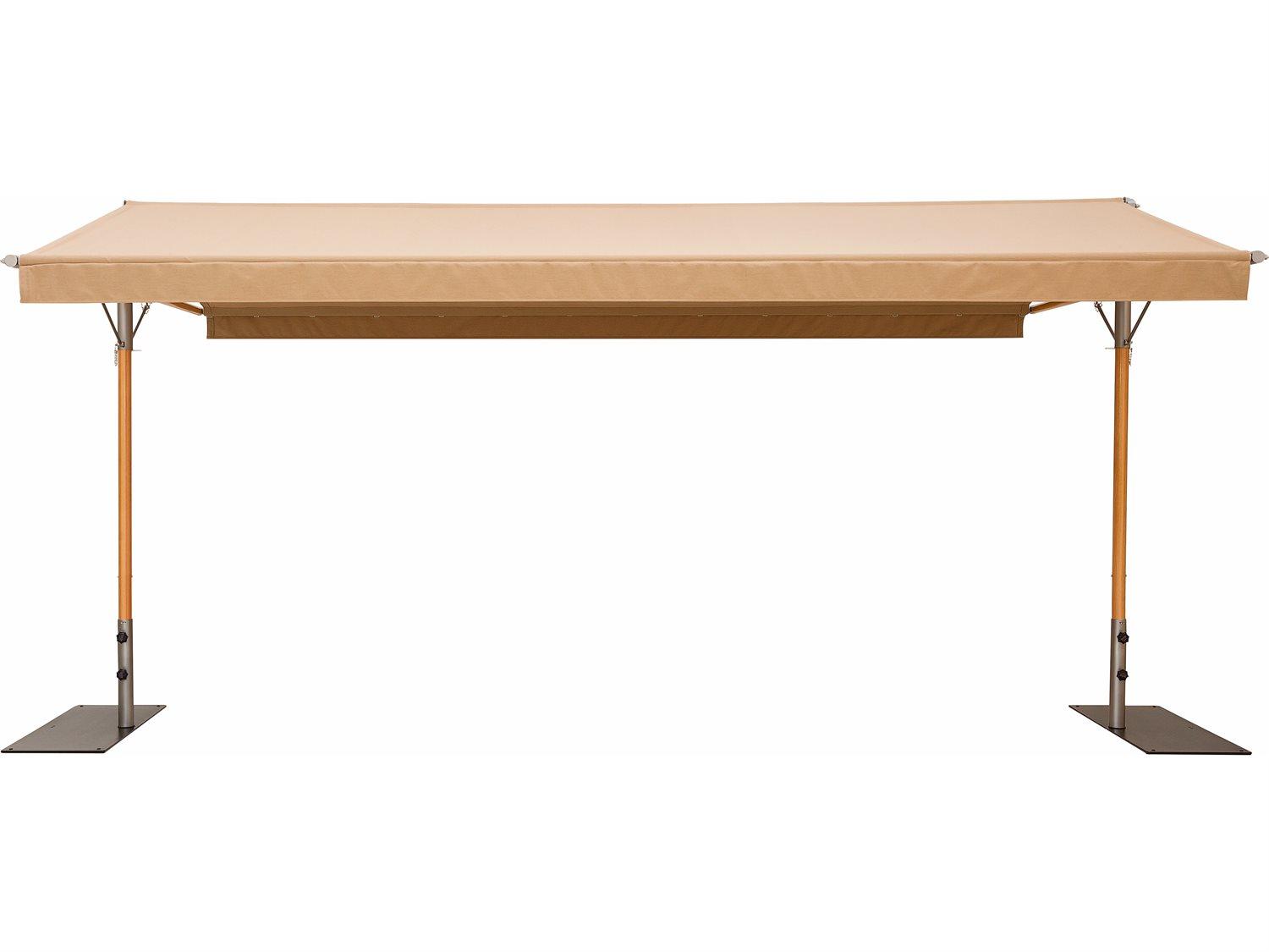 Woodline Shade Solutions Papillon 15 x 9.8 Foot Rectangular Pavilion