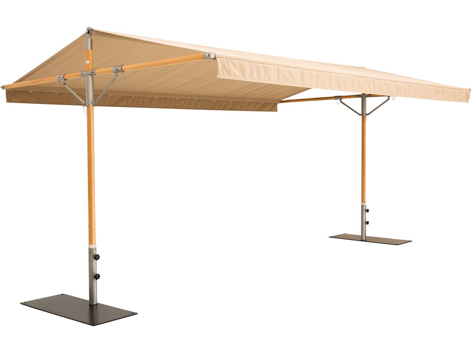 Woodline Shade Solutions Papillon 15 x 9.8 Foot Rectangular Pavilion