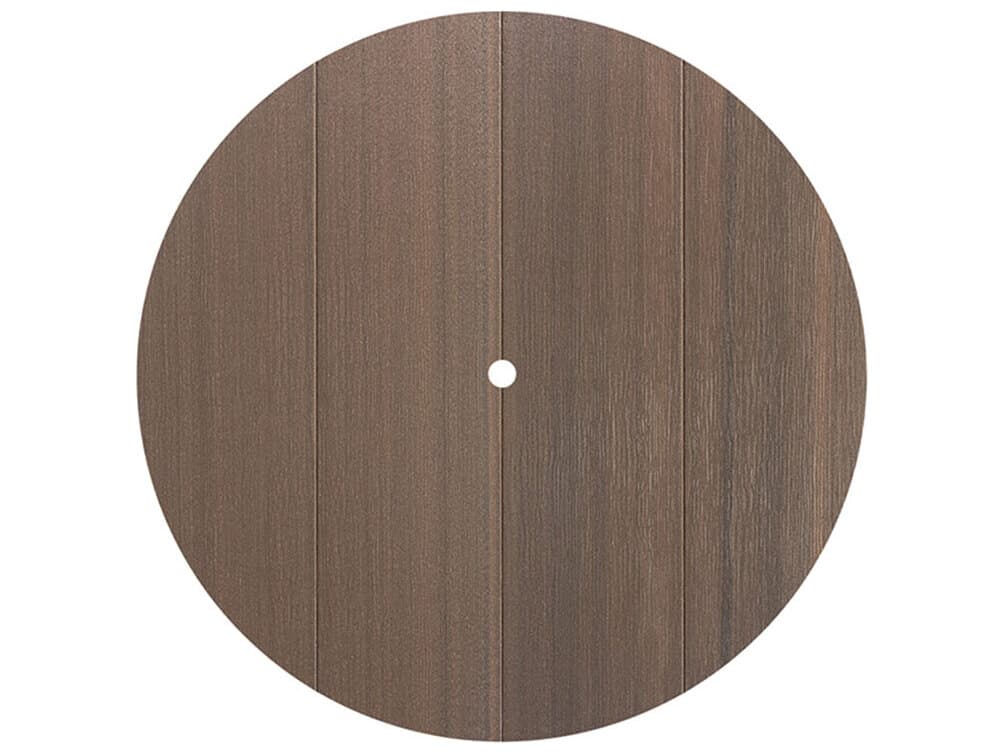 Windward Design Group Lexington Aluminum Round Outdoor Patio Bar Table with Umbrella Hole