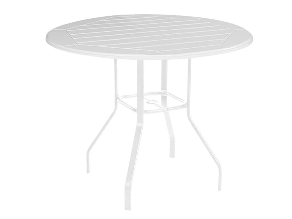 Windward Design Group Raleigh MGP Aluminum Round Bar Umbrella Hole