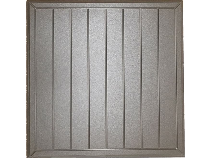 Windward Design Group Newport MGP Aluminum Square X-Base Patio Counter Table with Umbrella Hole