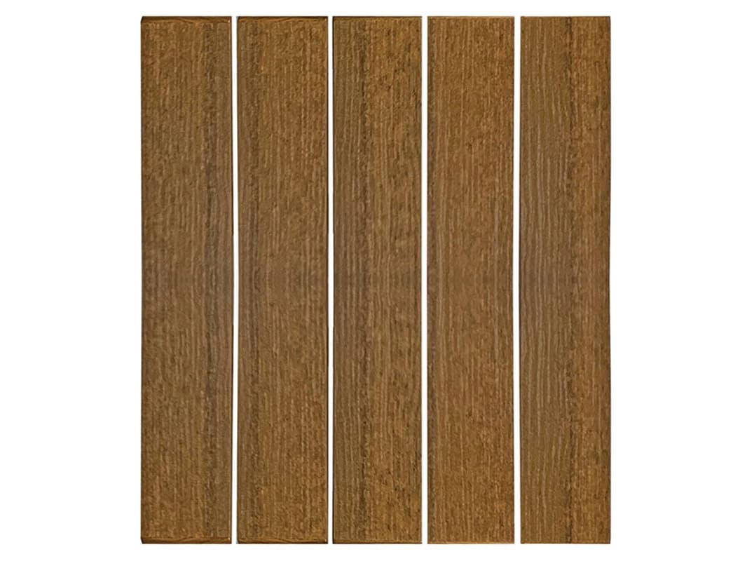 Windward Design Group Tahoe Plank Aluminum Rectangular Outdoor Counter Table with Umbrella Hole