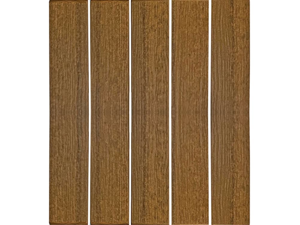 Windward Design Group Tahoe Plank Aluminum Rectangular Patio Dining Table with Umbrella Hole