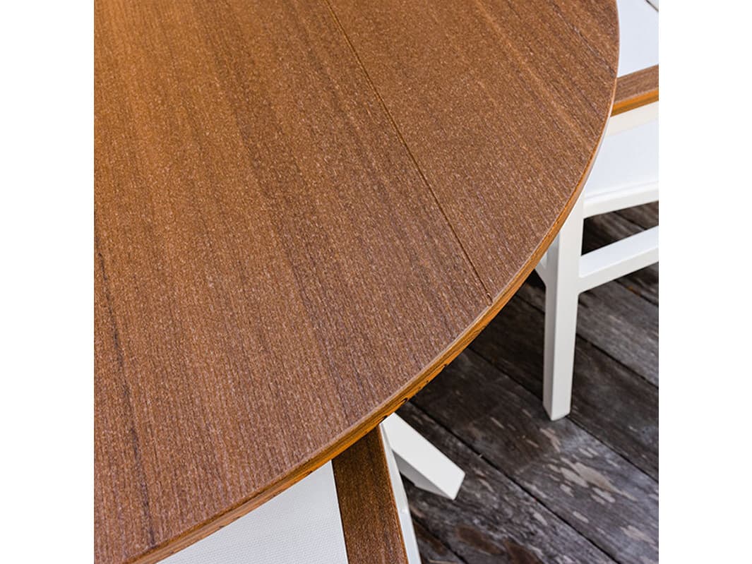 Windward Design Group Lexington MGP Round Patio Bar Table with Umbrella Hole