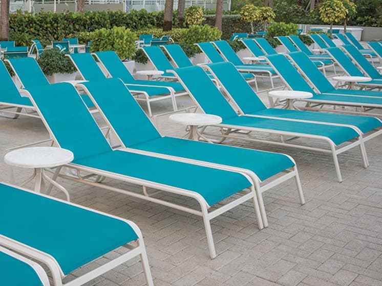 Windward Design Group Monterey Sling Aluminum Outdoor Lounge Set