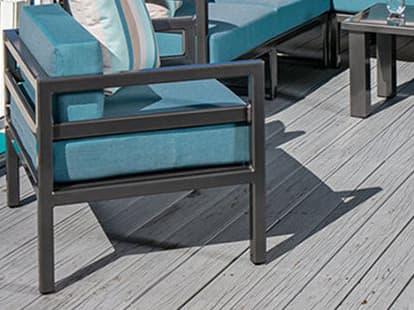 Windward Design Group Barcelona Cushion Aluminum Modular Corner Chair