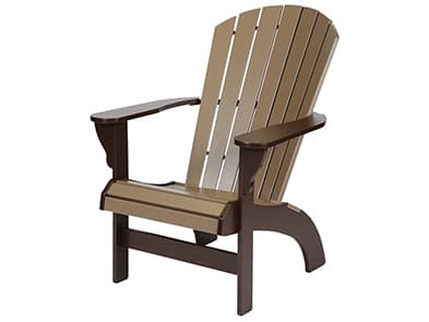 Windward Design Group Adirondack Recycled Plastic Comfort Height