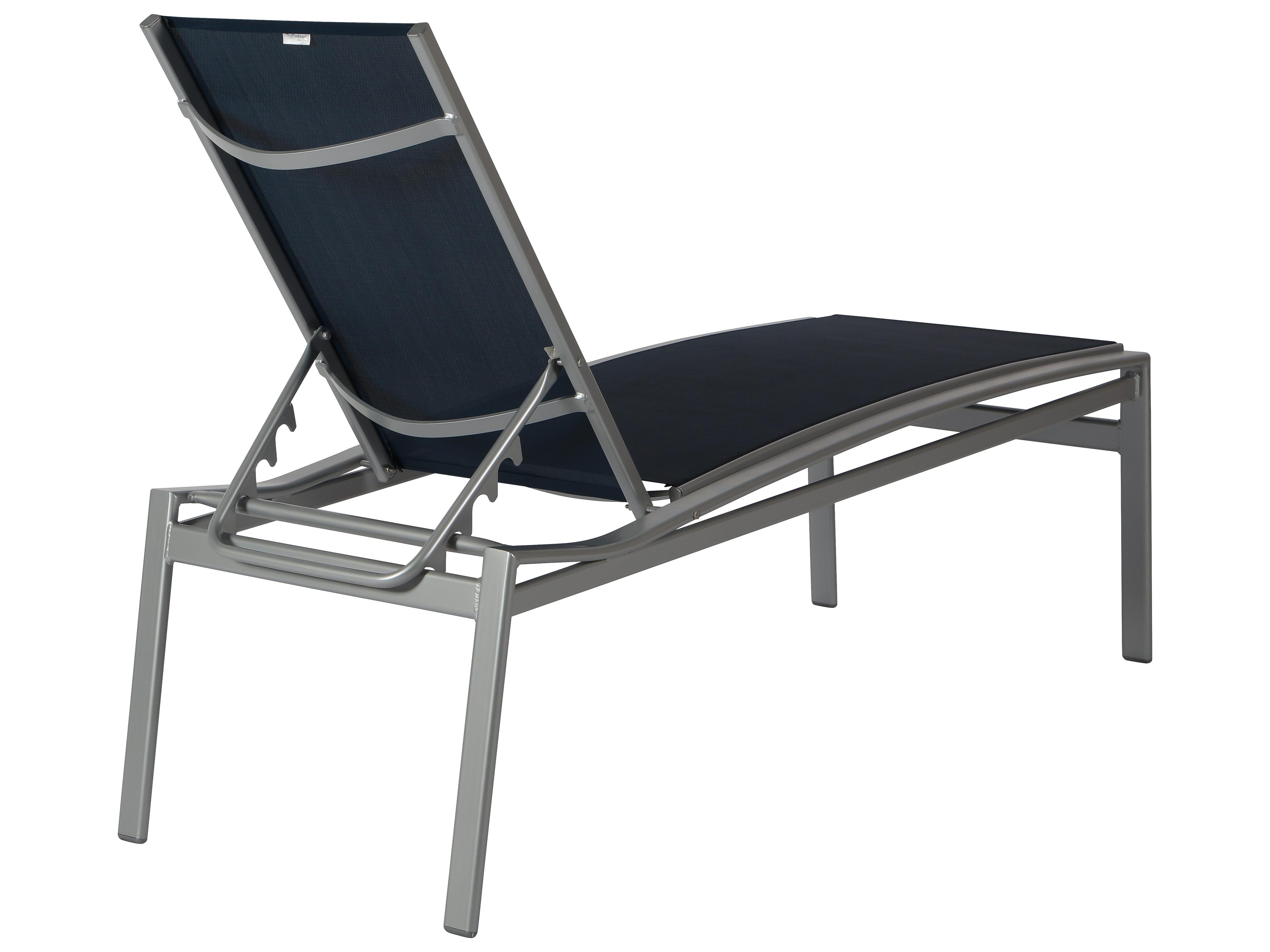 Windward Design Group Metro Sling Aluminum Outdoor Chaise Lounge
