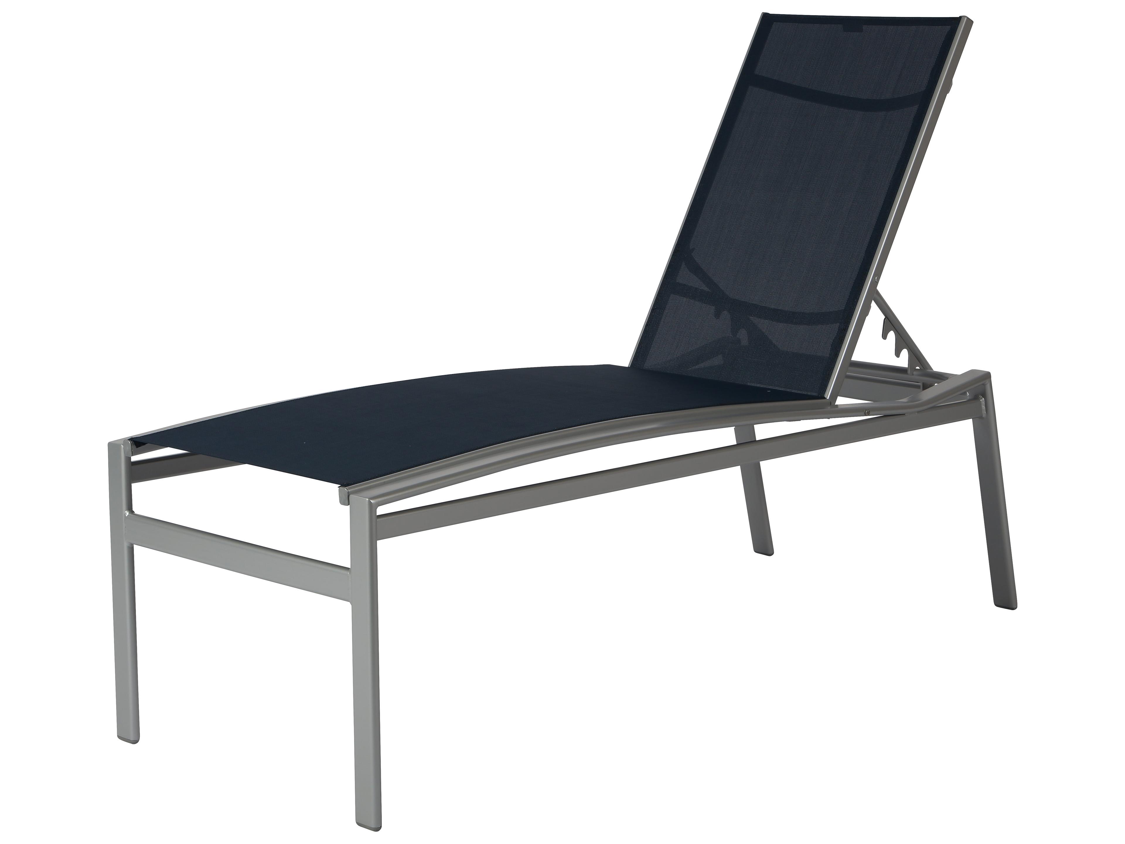 Windward Design Group Metro Sling Aluminum Outdoor Chaise Lounge