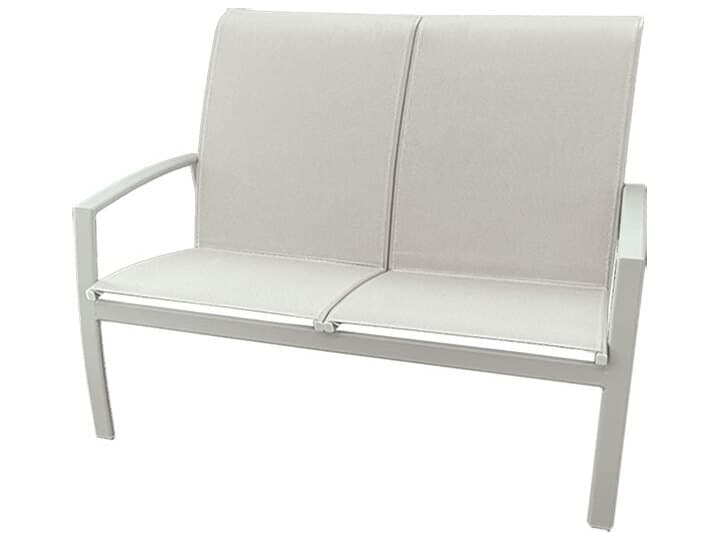 Windward Design Group Metro Sling Aluminum Patio Loveseat