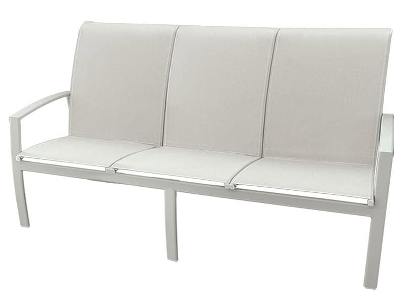 Windward Design Group Metro Sling Aluminum Patio Sofa