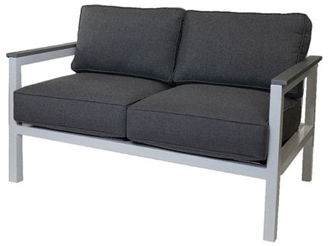 Windward Design Group Juno II Aluminum Outdoor Patio Loveseat
