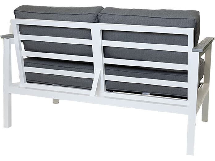 Windward Design Group Juno II Aluminum Outdoor Patio Loveseat