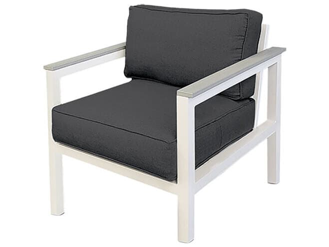 Windward Design Group Juno II Deep Seating Aluminum Outdoor Patio Lounge Chair