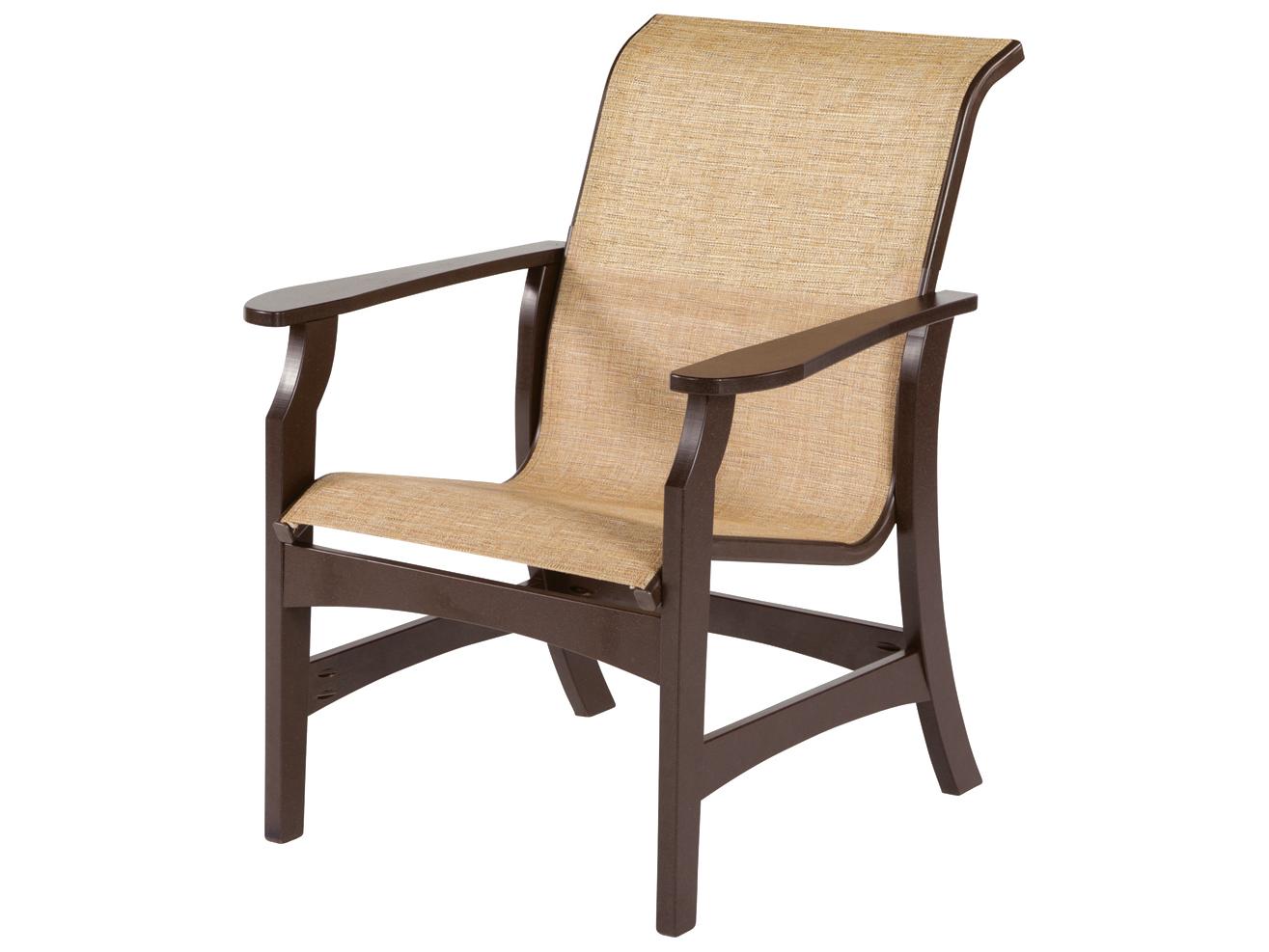 Windward Design Group Covina Sling Mgp Patio Dining Arm Chair