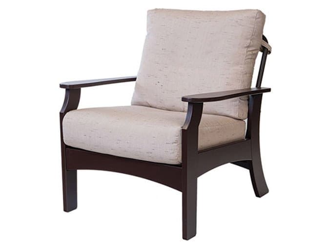 Windward Design Group Covina Cushion MGP High Back Outdoor Lounge Chair