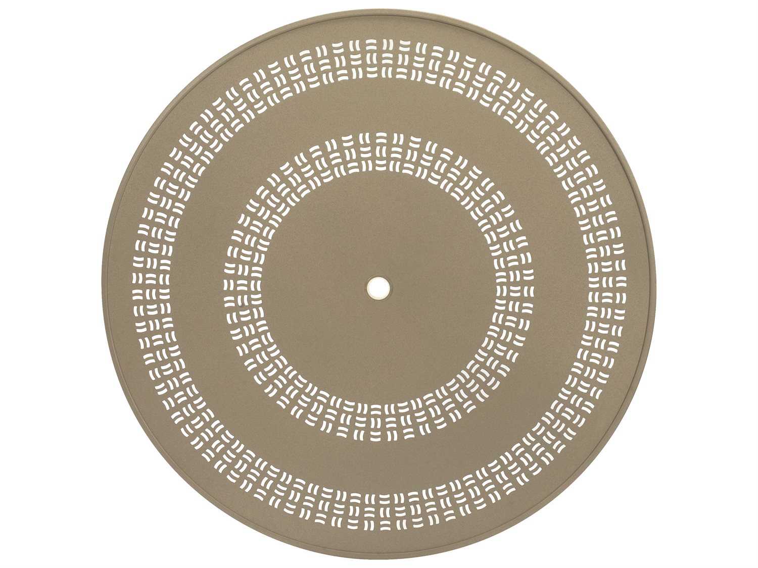 Windward Design Group Mayan Punched Aluminum Round Outdoor Side Table